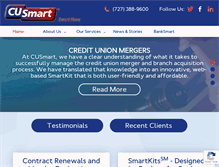 Tablet Screenshot of cusmart.com